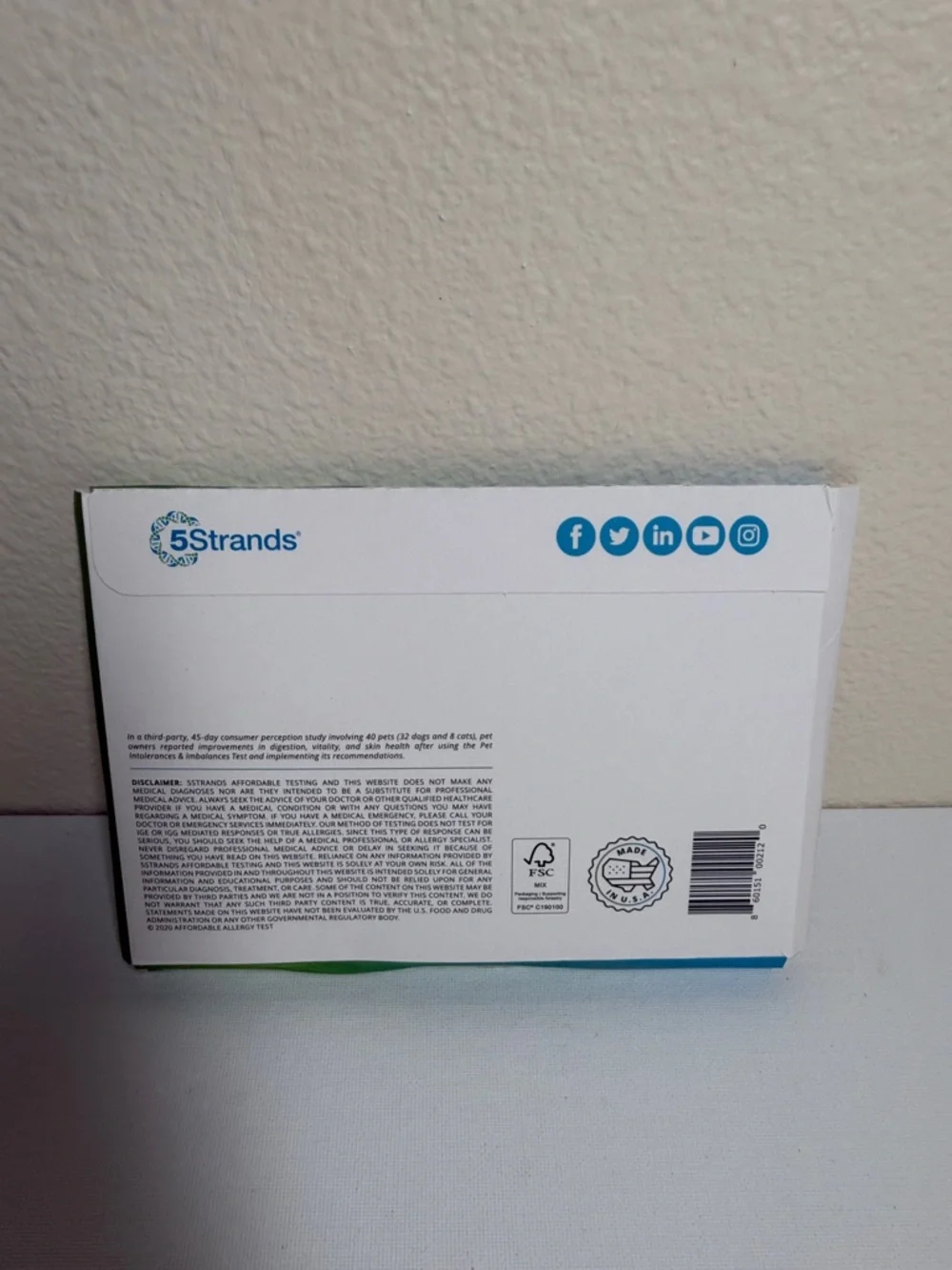 Pet Food Intolerance & Environmental Sensitivity Test